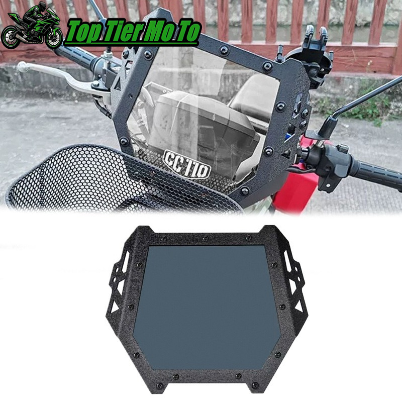 Crossfit Accessories - Transparent Explosion-Proof PC Front Windshield–Retro Accessory