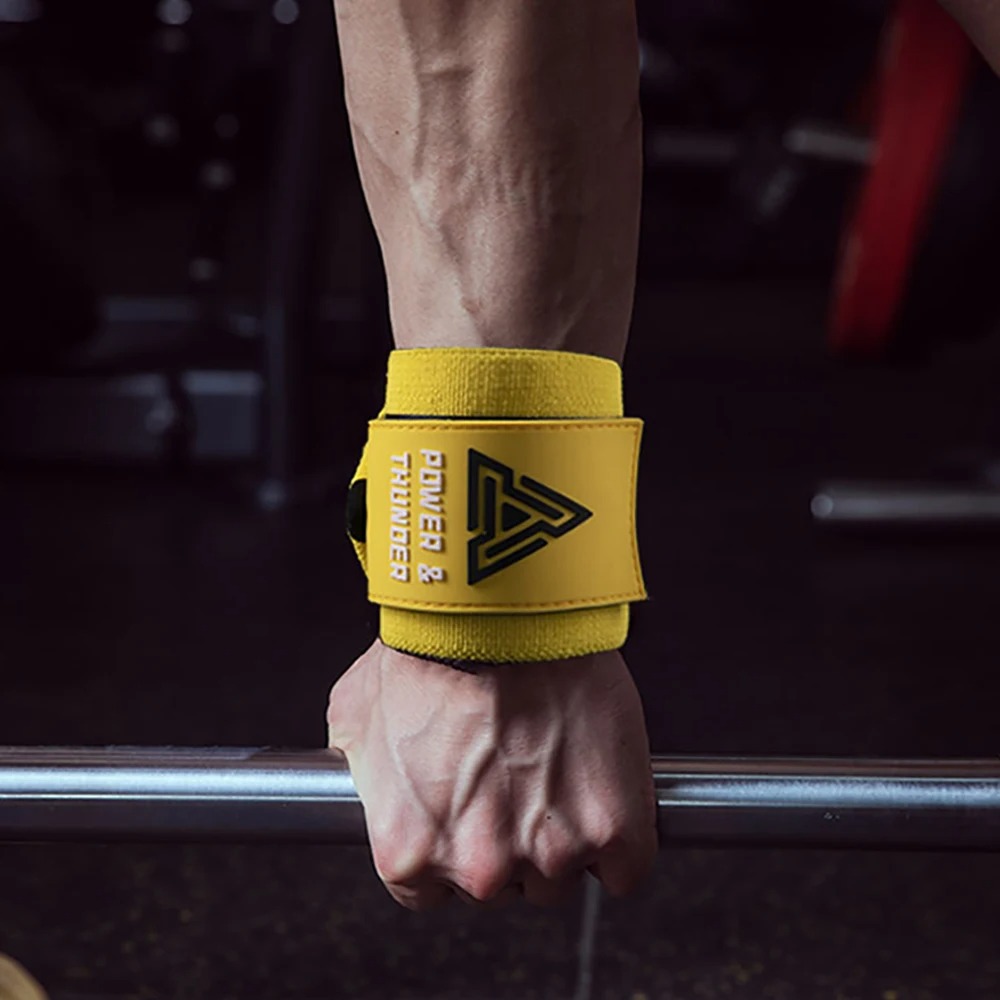 Crossfit Workout Gear - Heavy Duty Weight Lifting Wrist Wraps