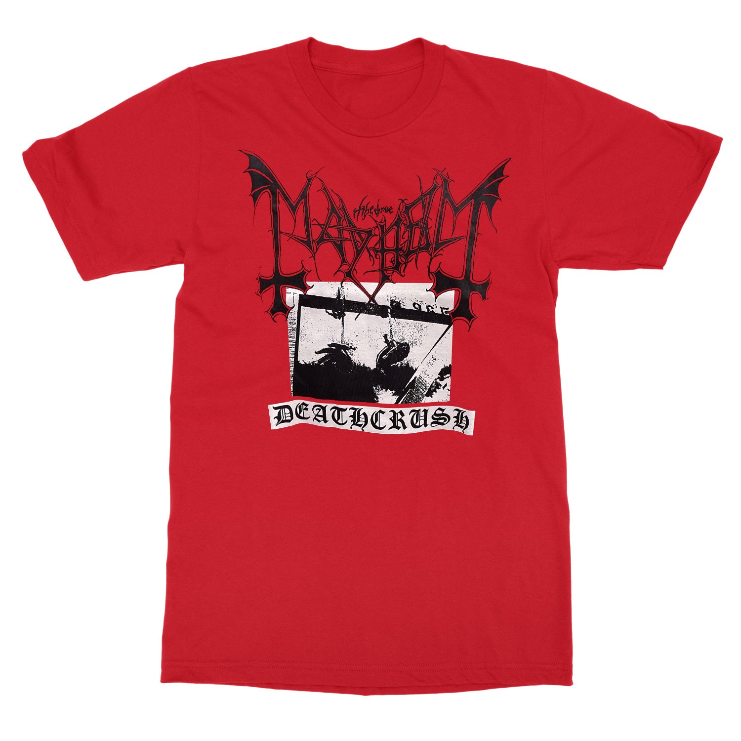 Crossfit Mayhem - Mayhem Deathcrush Band T-Shirt 100% Cotton