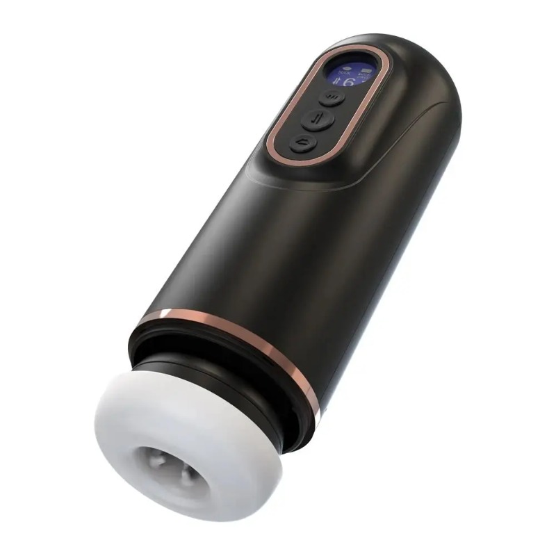 Crossfit Machine - Telescopic Heating Male Masturbator Cup Oral