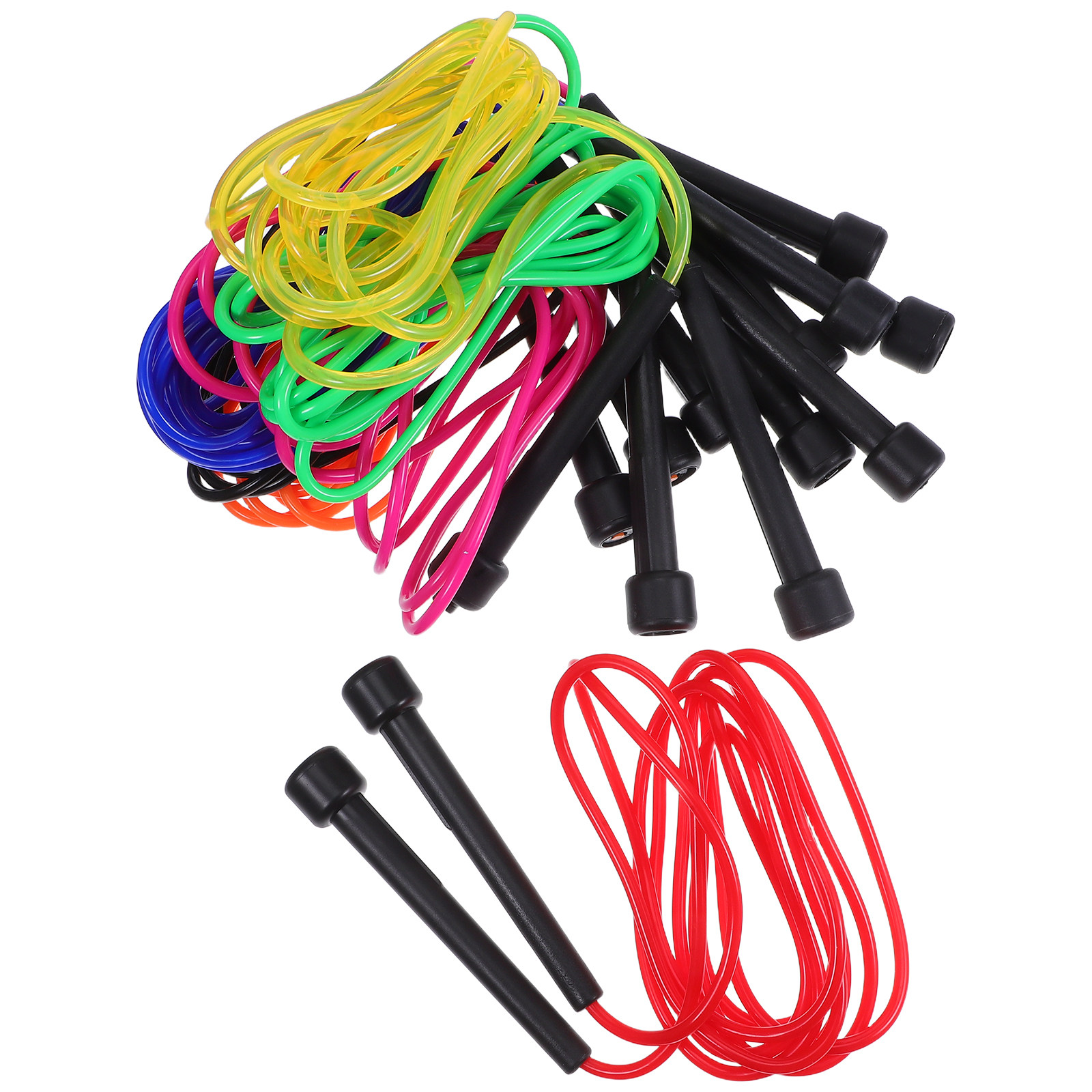 7Pcs Adjustable PVC Jump Rope  - огляд і ціна Skipping Rope Pvc