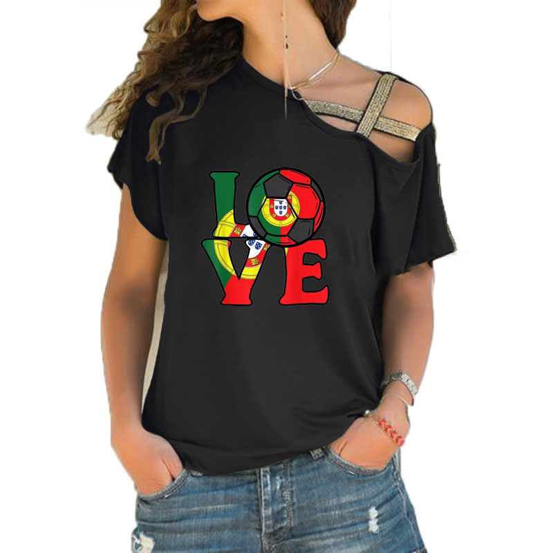 Women Loose Slash Neck T Shirt - огляд і ціна Crossfit Accessories