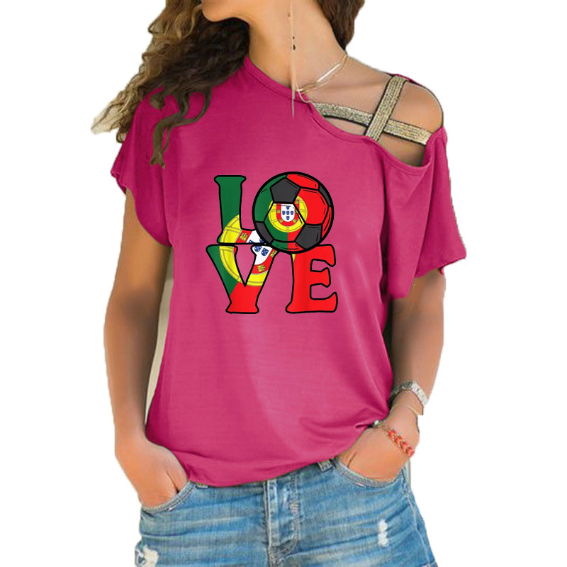 Women Loose Slash Neck T Shirt - огляд і ціна Crossfit Accessories