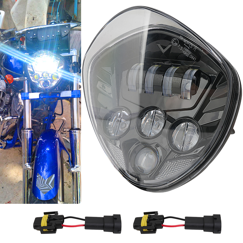 Black LED Motorcycle Headlight - огляд і ціна Crossfit Victory