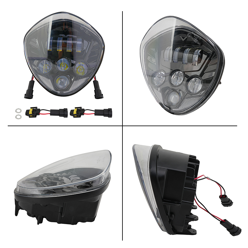 Black LED Motorcycle Headlight - огляд і ціна Crossfit Victory