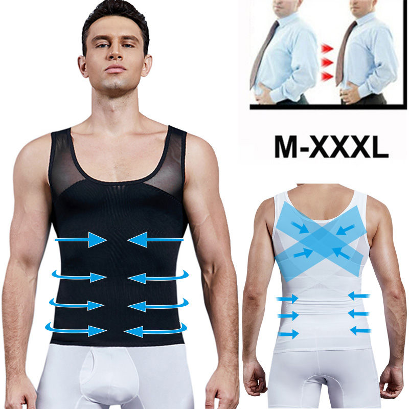 Men Shapewear Chest Compressio - огляд і ціна Crossfit Weight Vest
