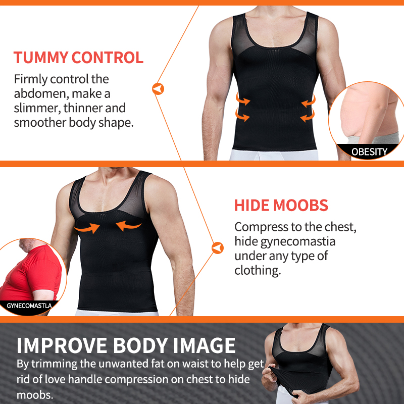 Men Shapewear Chest Compressio - огляд і ціна Crossfit Weight Vest