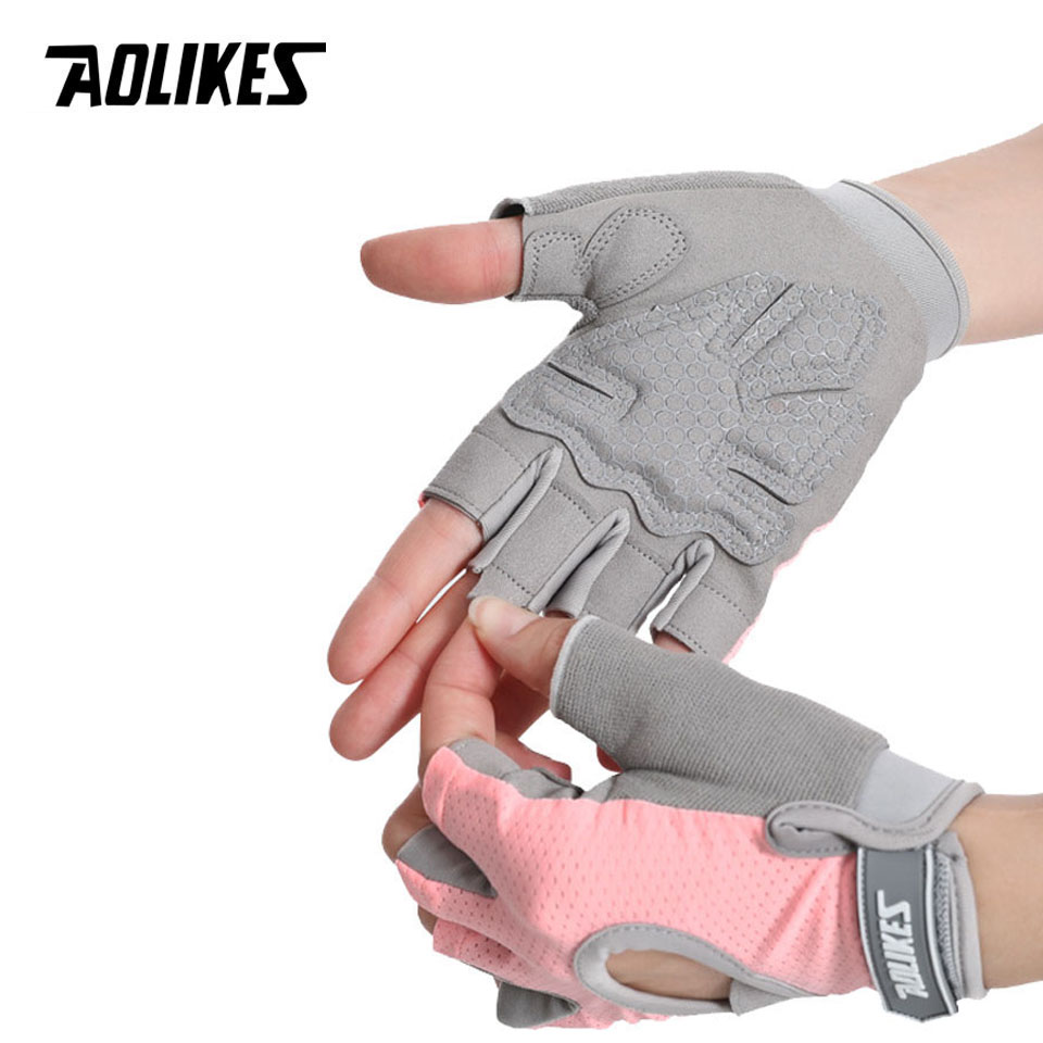 AOLIKES 1 Pair Gym Gloves Body - огляд і ціна Crossfit Workout Gear