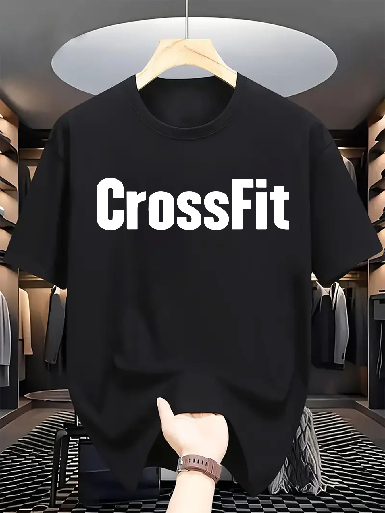 Men's Summer 100% Cotton Casua - огляд і ціна Crossfit Mayhem