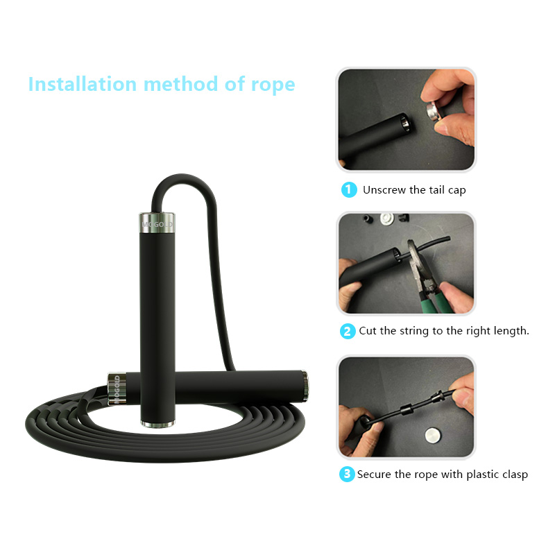 Boxing Jump rope sport Excerci - огляд і ціна Skipping Rope Pvc