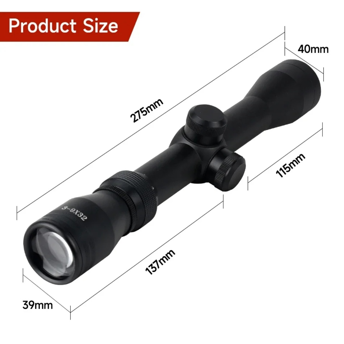 3-9X32 Tactical Optical Rifles - огляд і ціна Crossfit Training