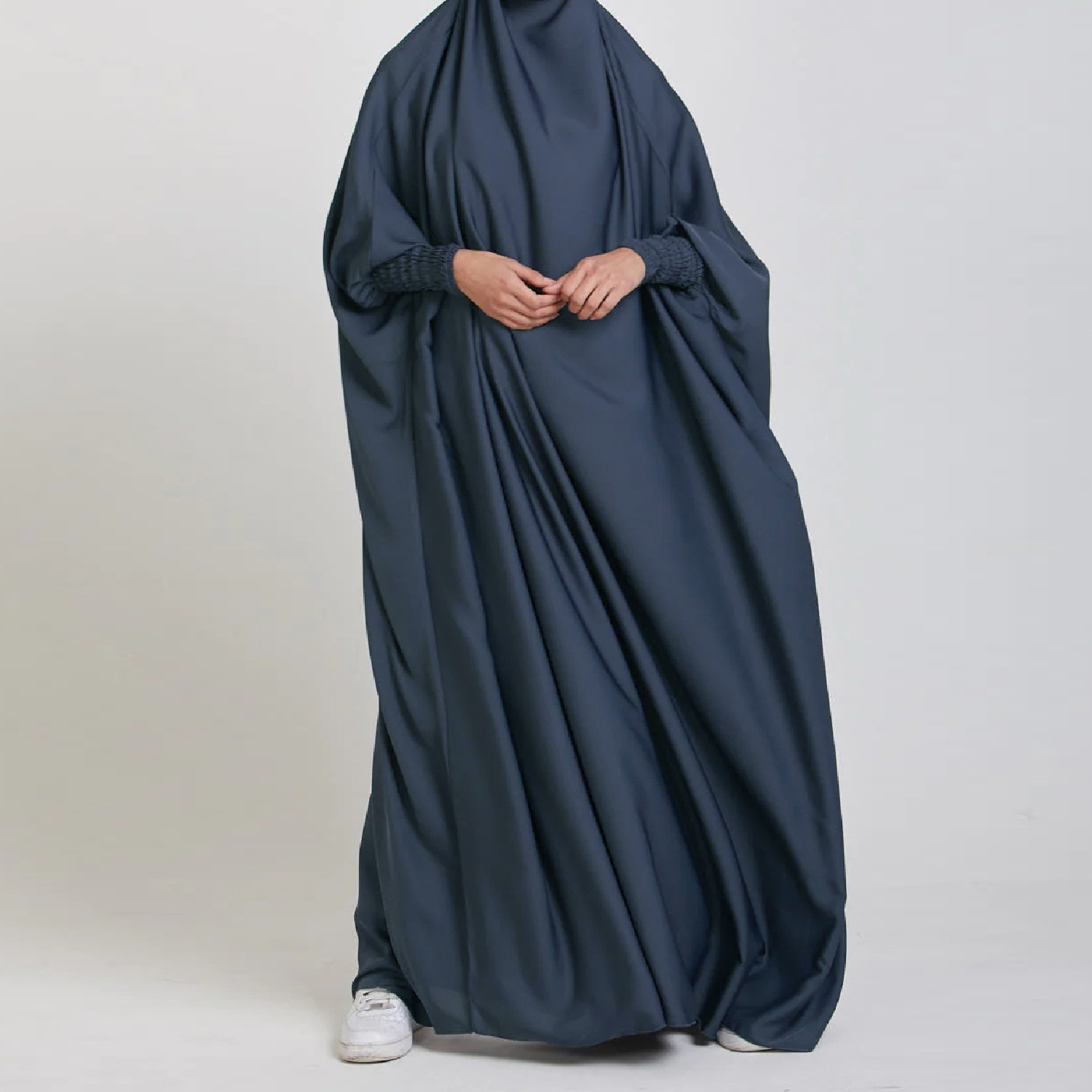 Solid Color Robe Dress Long Dr - огляд і ціна Crossfit Indonesia