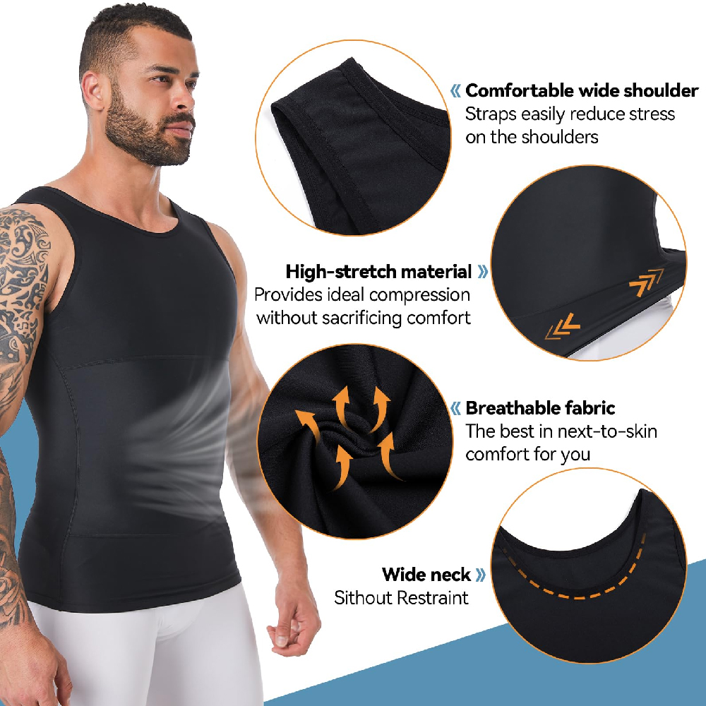 Men's Compression Tank Top Ves - огляд і ціна Crossfit Weight Vest