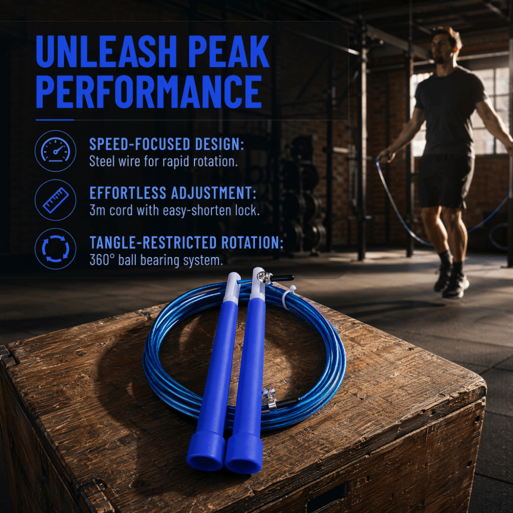 Durable Steel Wire Jump Rope T - огляд і ціна Skipping Rope Pvc